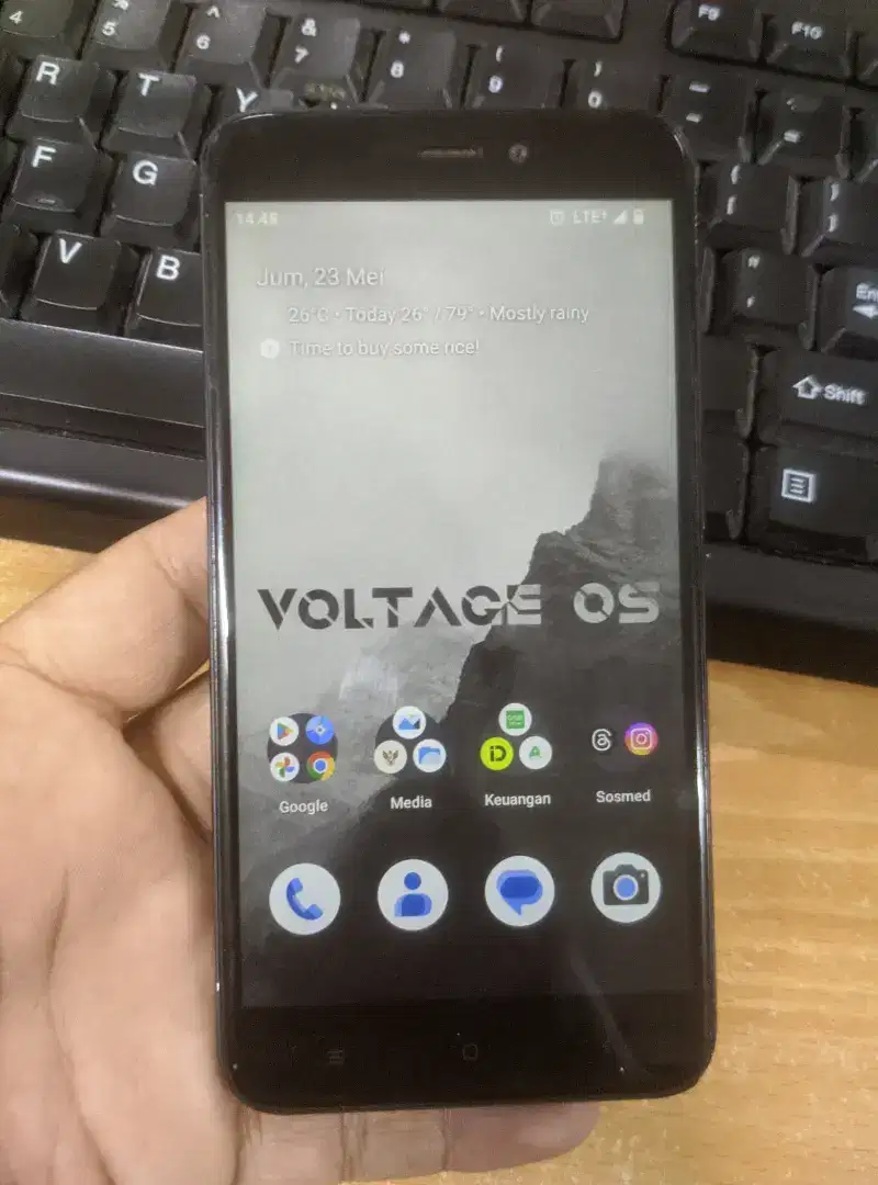 Redmi 4x ram 3/32 customerom voltage os 13