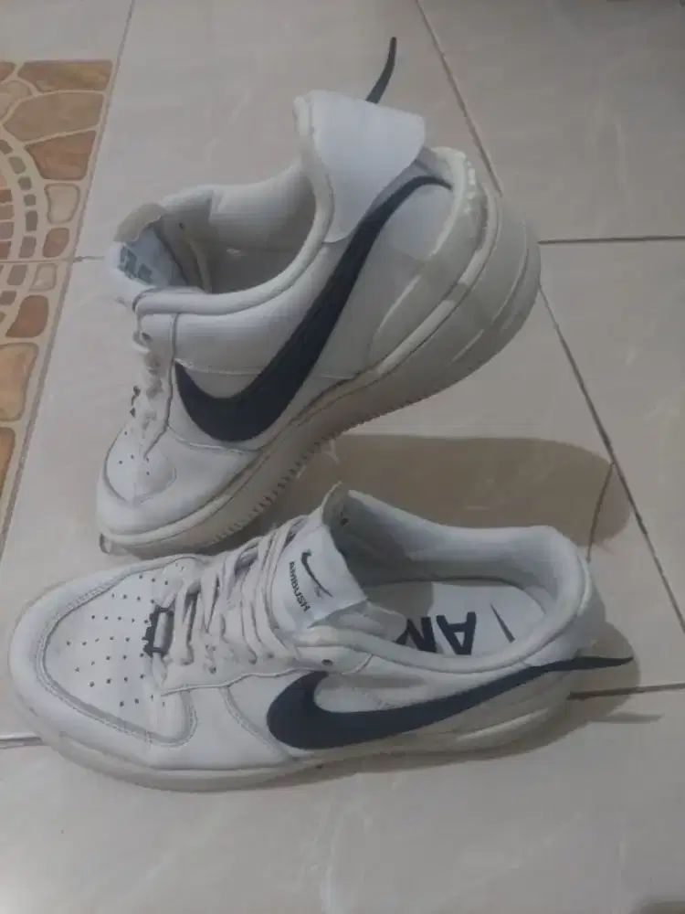 Sepatu Nike Air force1 Ambush size 42 insole 26,5cm