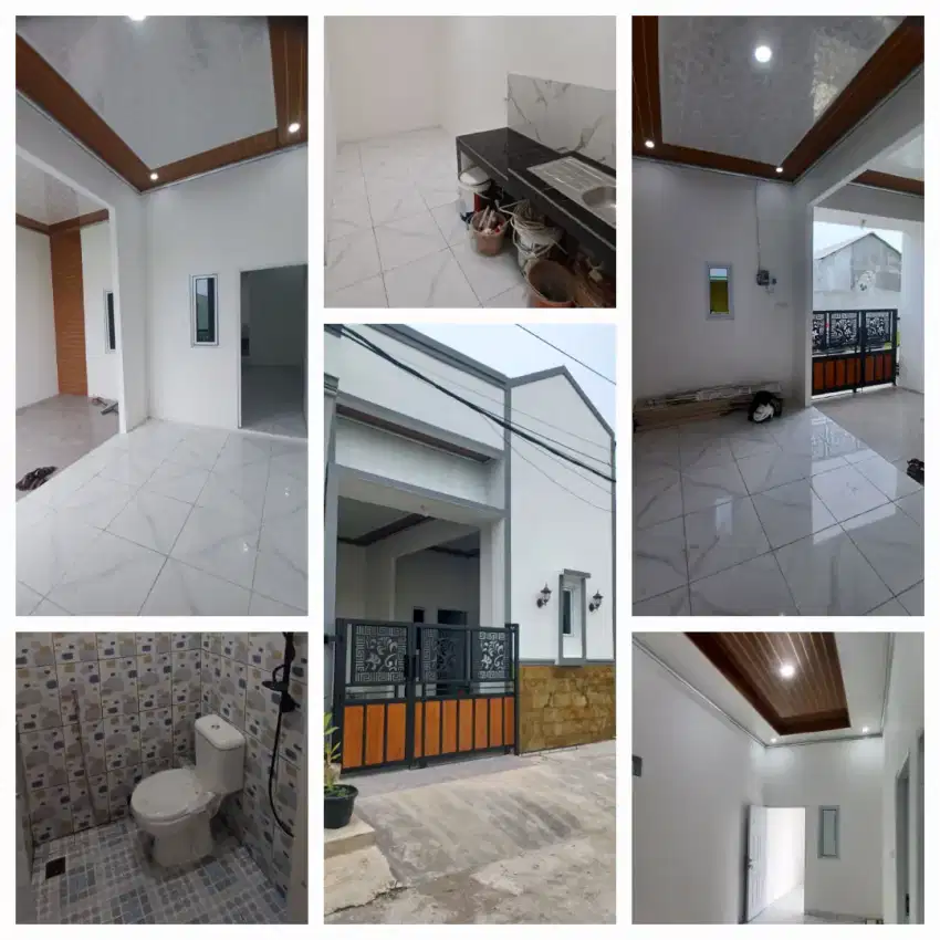 Rumah baru free AC dan TV 42 inch cash/Kpr bisa