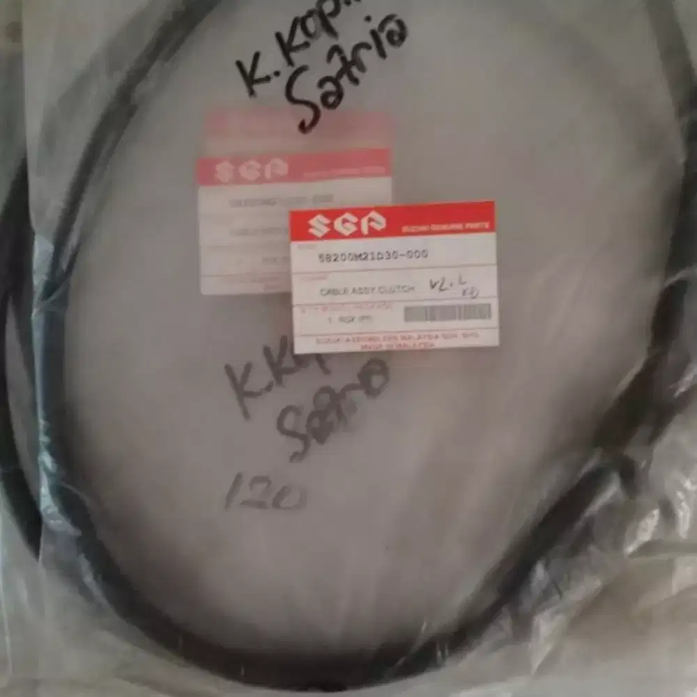 Kabel kopling satria 2 tak hiu/lumba baru