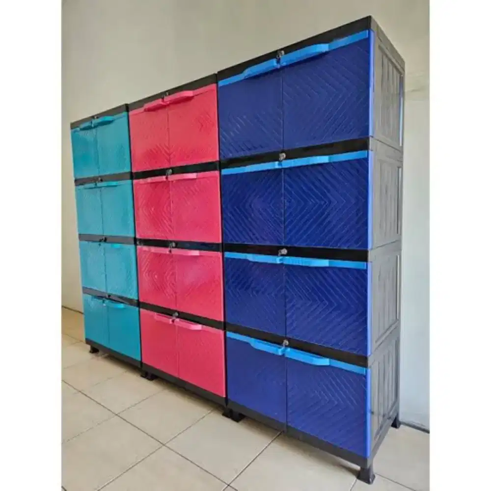 Lemari plastik G1 4tingkat