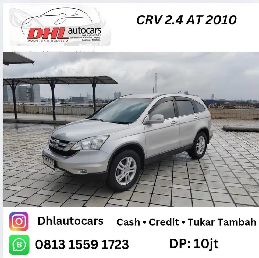 (Dp.10jt) Honda CRV 2.4 AT 2010 good condition