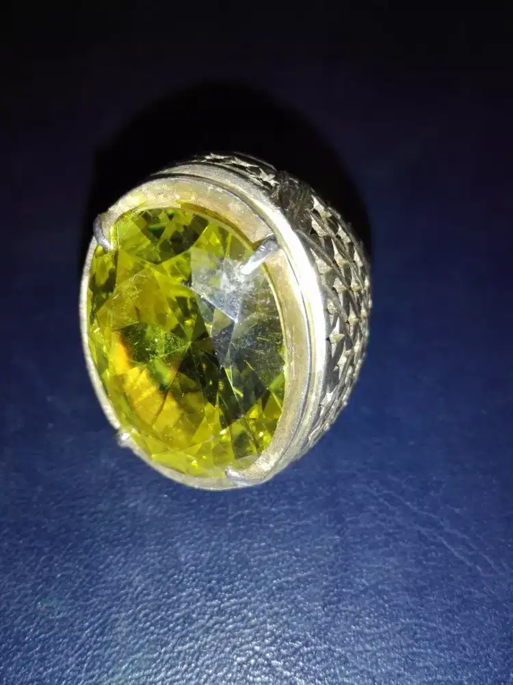 Cincin Permata Citrien Jumbo.