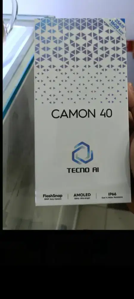 Tecno camon 40 256gb ram 8gb pro garansi resmi