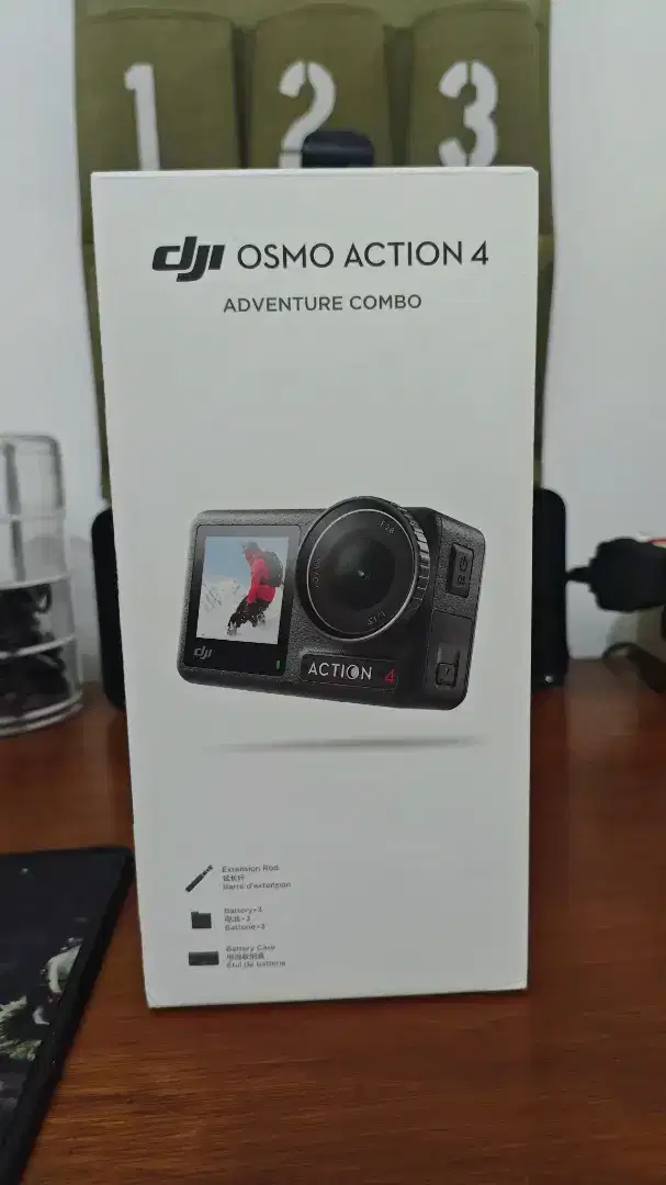 DJI Osmo Action 4 Adventure Combo Komplit