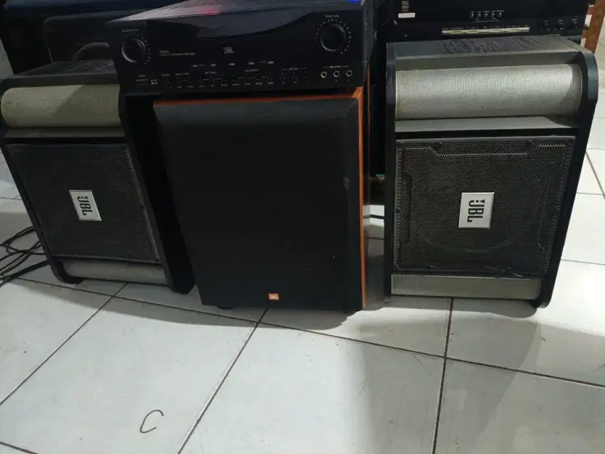 Jl 1. Set Audio Karoke JBL original MLS