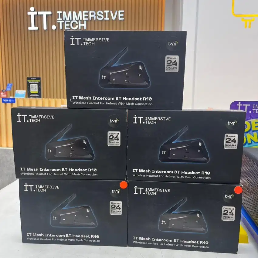 IT R10 Mesh Intercom TERMURAH