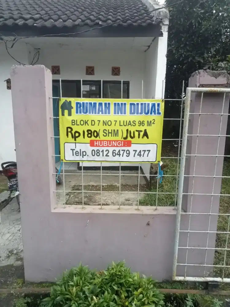 Rumah Hook harga terjangkau luas tanah lebar