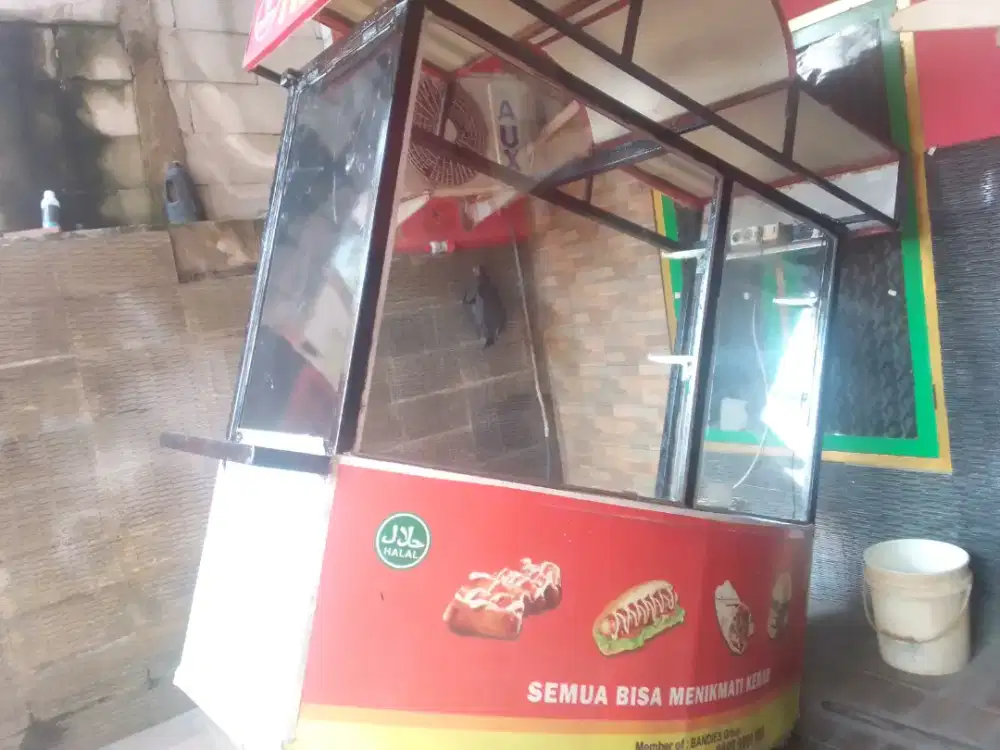 gerobak kebab &perlengkapan