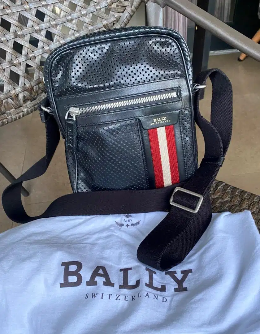 Bally Sling Bag Red & White