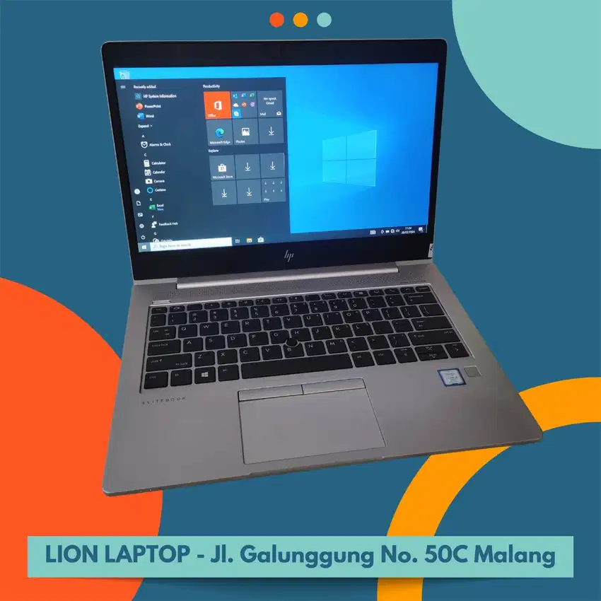 Core i5 Gen 8 RAM 8GB SSD 256GB Slim HP Elitebook 830 G6 [13|06]