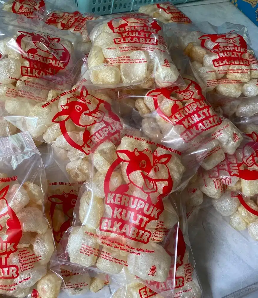 Kerupuk kulit sapi Asli Kranji
