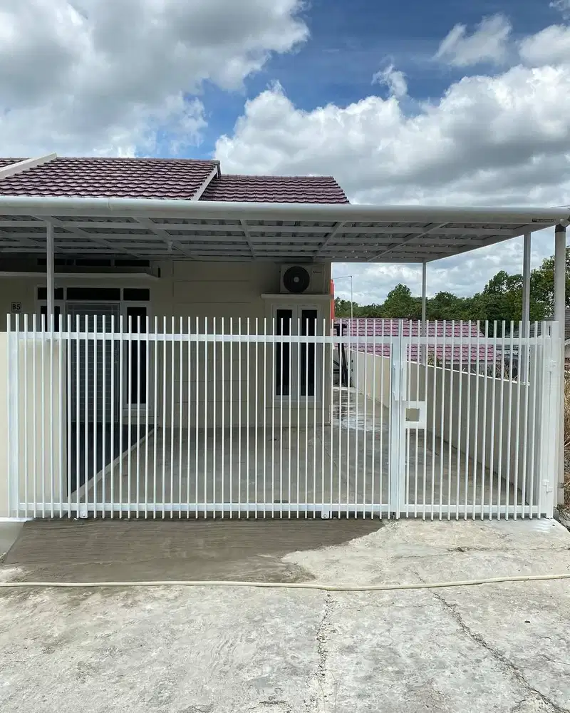 Pagar besi minimalis harga permeter