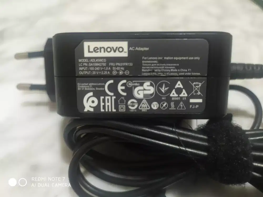 Charger Lenovo model ADL45WCG