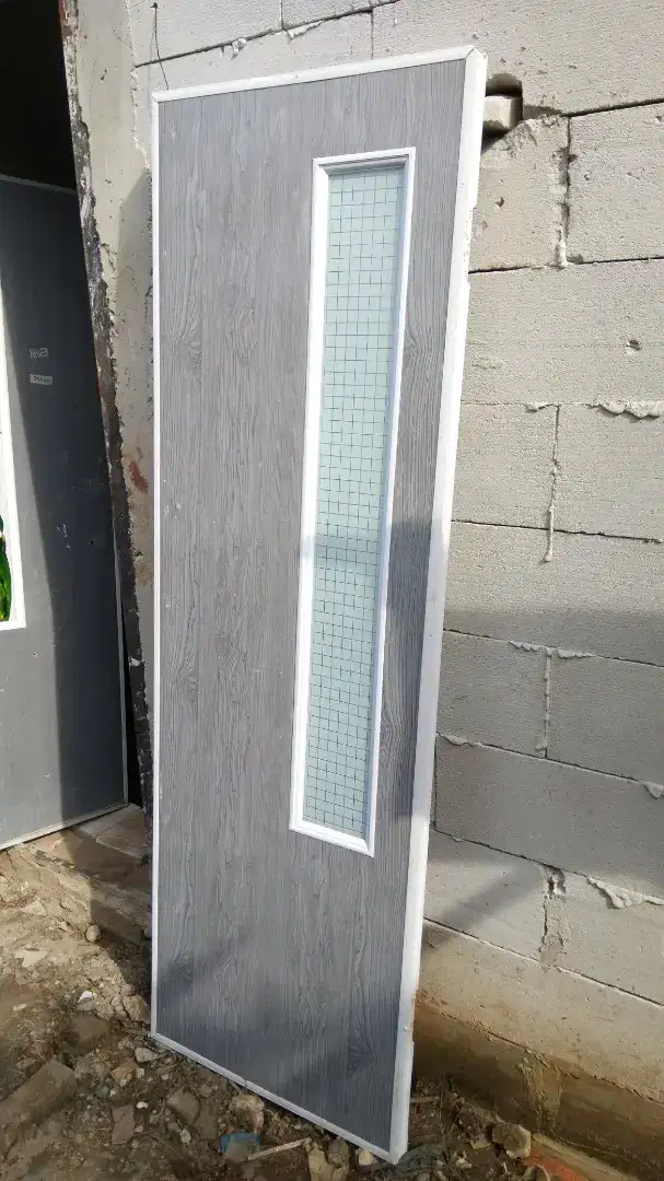 PINTU KAMAR MANDI PVC LUX GRADE MOTIF KACA ES CRYSTAL