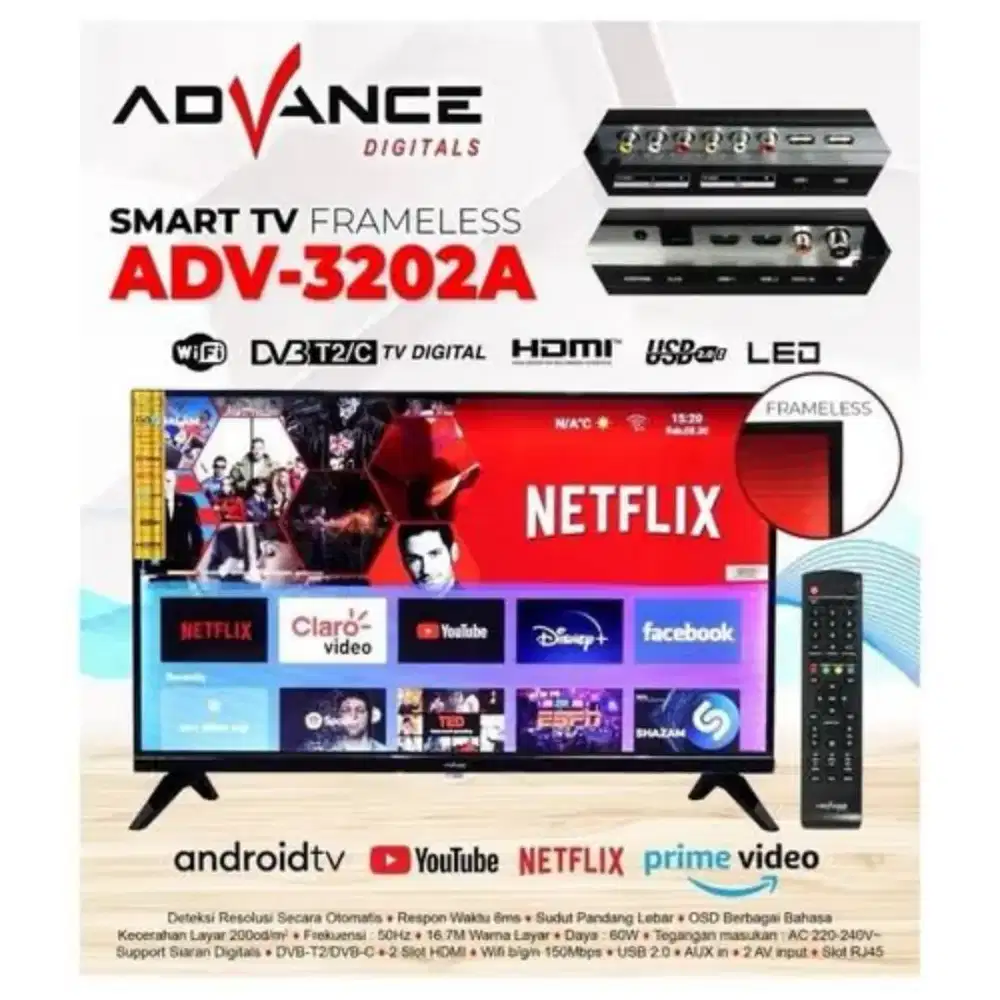 Android TV Advance 32inci