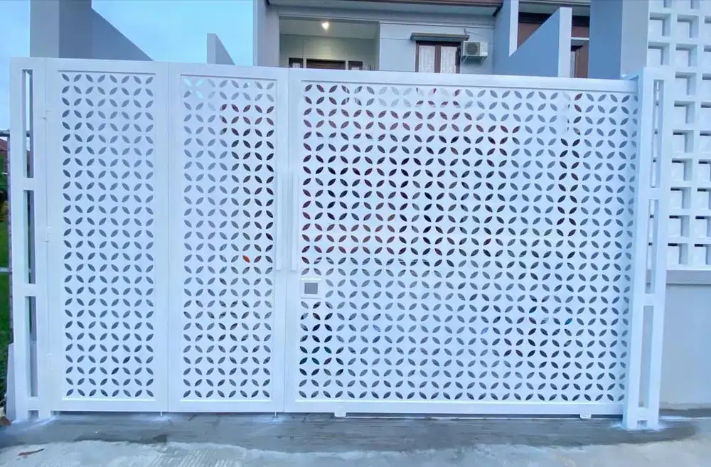 Pagar besi laser cutting