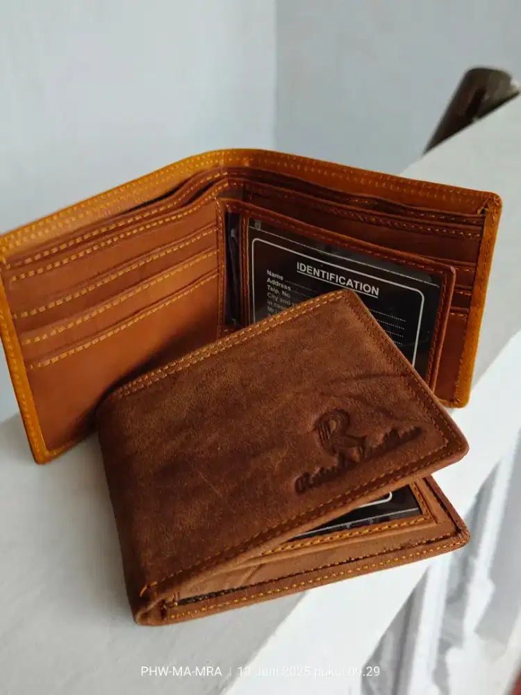 Dompet Kulit Sapi Asli ( BISA COD )