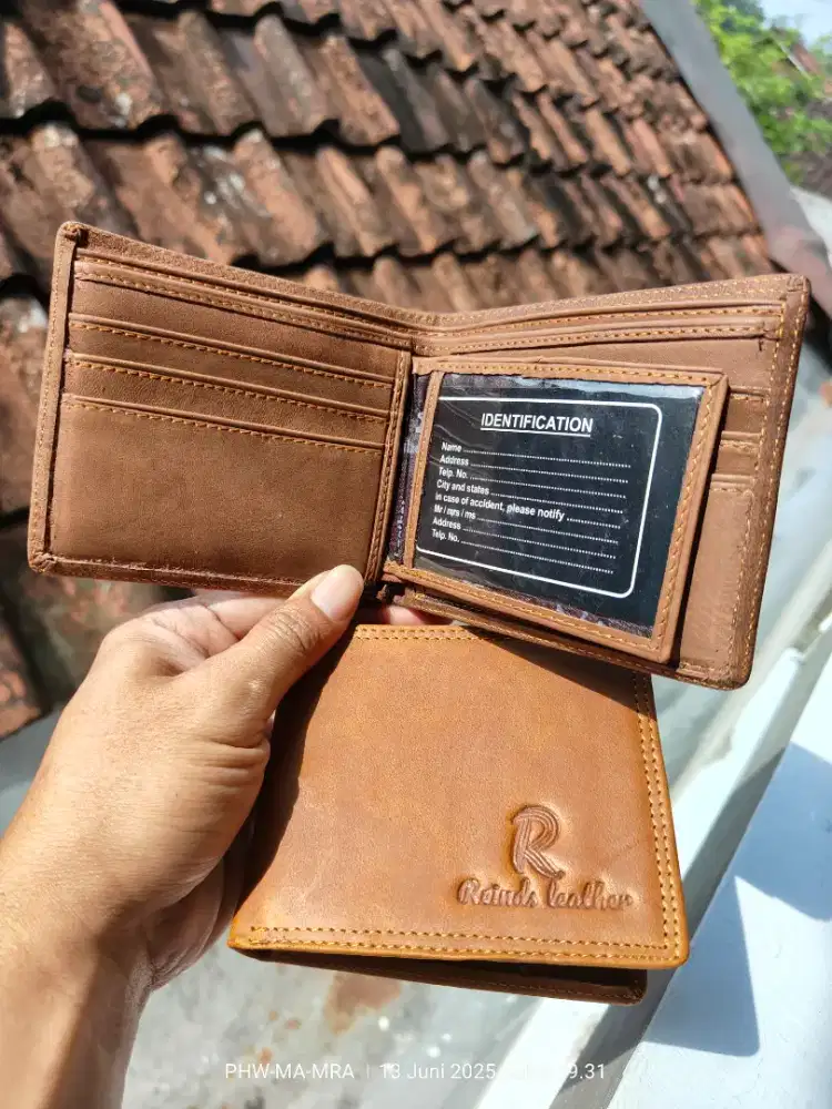 Dompet Kulit Sapi Asli ( BISA COD )