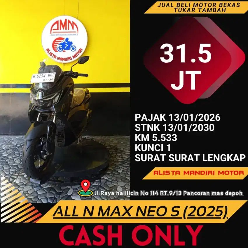ALL  NEW N MAX  NEO S PAJAK ON BISA BAYAR VIA  CC/PAYLATER