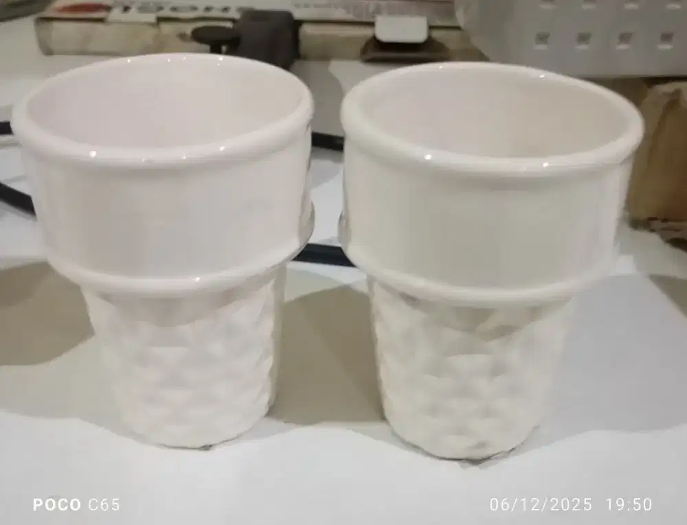 Ice cream plater set