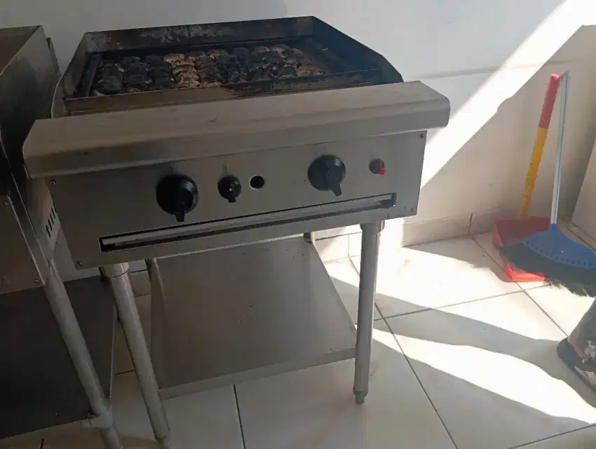 GAS OPEN GRIDDLE LAVA