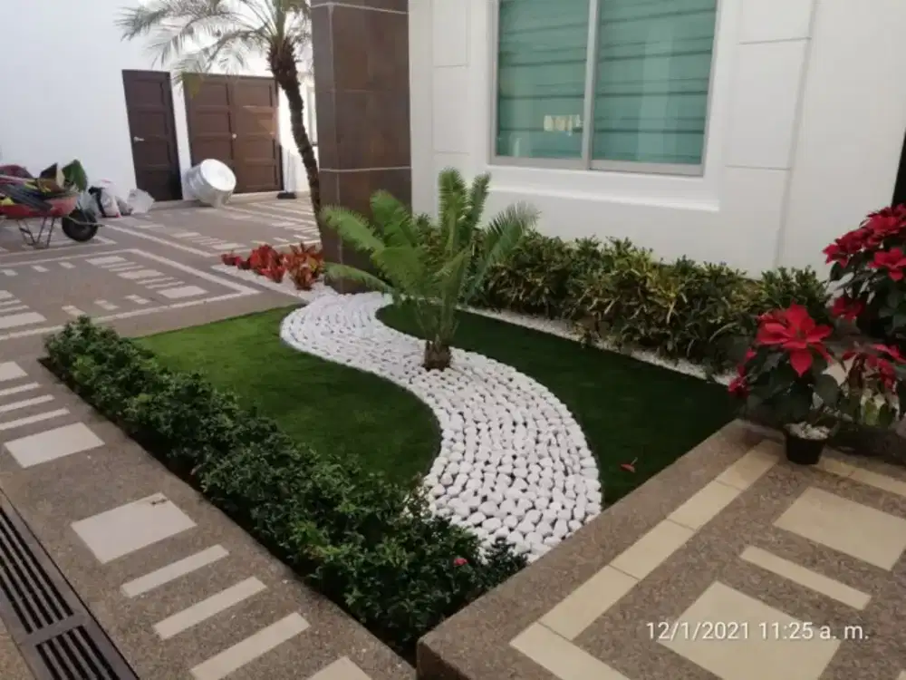 Jasa pembuatan taman kering taman minimalis dll #11