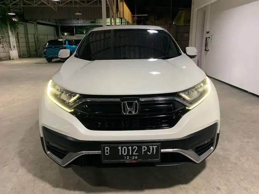 LOW KM! HONDA CR-V TURBO 1.5  AT 2021 Putih