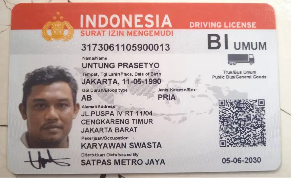 Cari pekerjaan posisi Driver