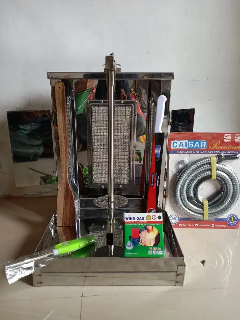 Burner kebab / Alat bakar daging kebab uk 4kg