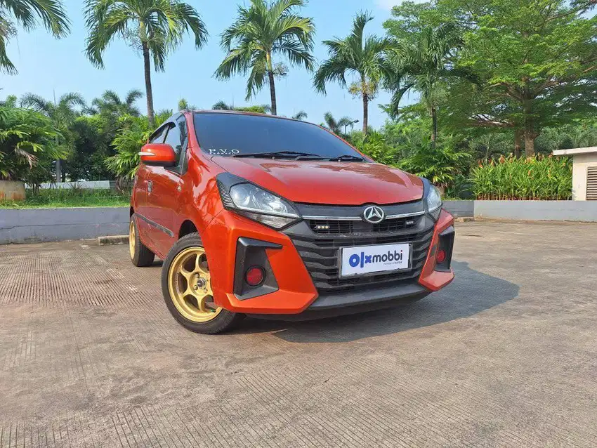 TDP Rendah -  Daihatsu Ayla 1.2 X Bensin MT 2020 Orange GW