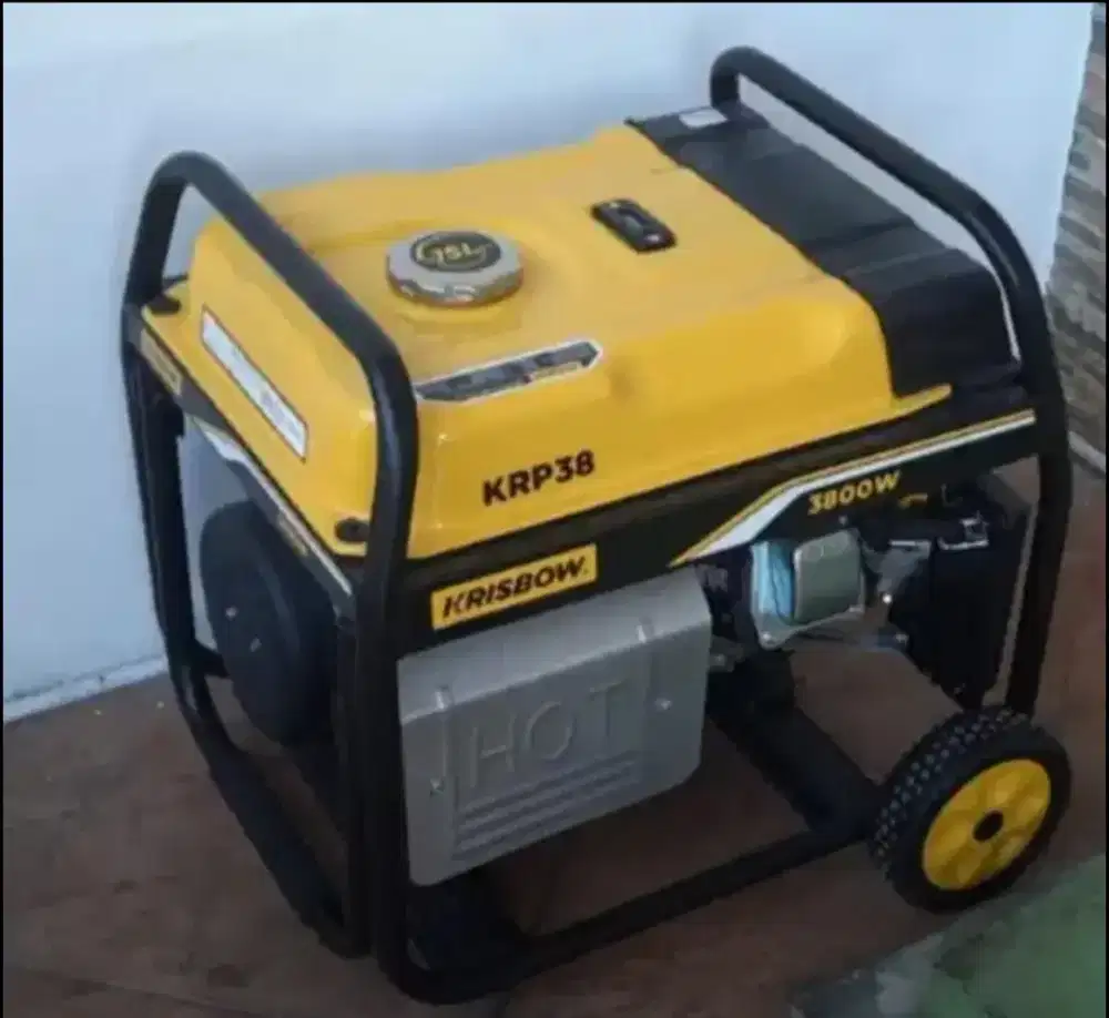 Dijual Genset untul listrik KP 3800 watt merk Krisbow kondisi bagus