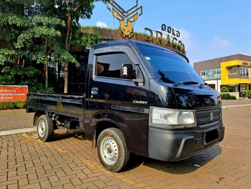 KM LOW 9RB!! SUZUKI NEW CARRY PU 1.5 AC PS MT MANUAL 2021 HITAM