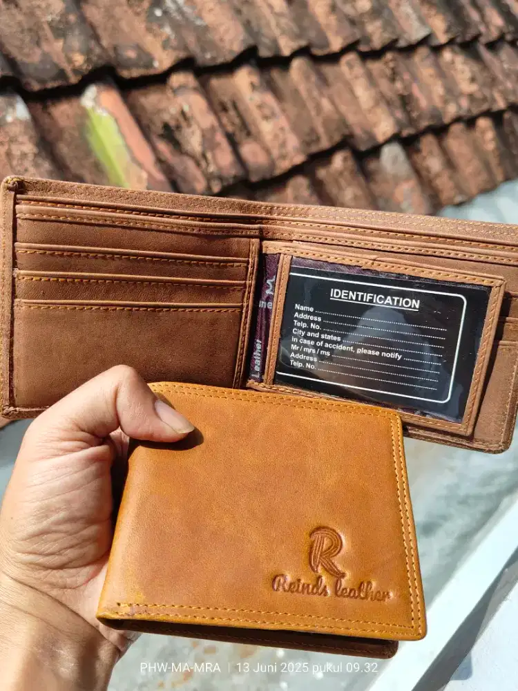 Dompet Kulit Sapi Asli ( COD JOGJA )