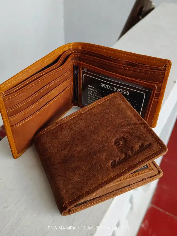 Dompet Kulit Sapi Asli ( BISA COD )