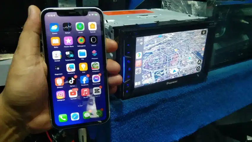 Double Din Pioneer AVH-Z2150BT Support Apple Car Play