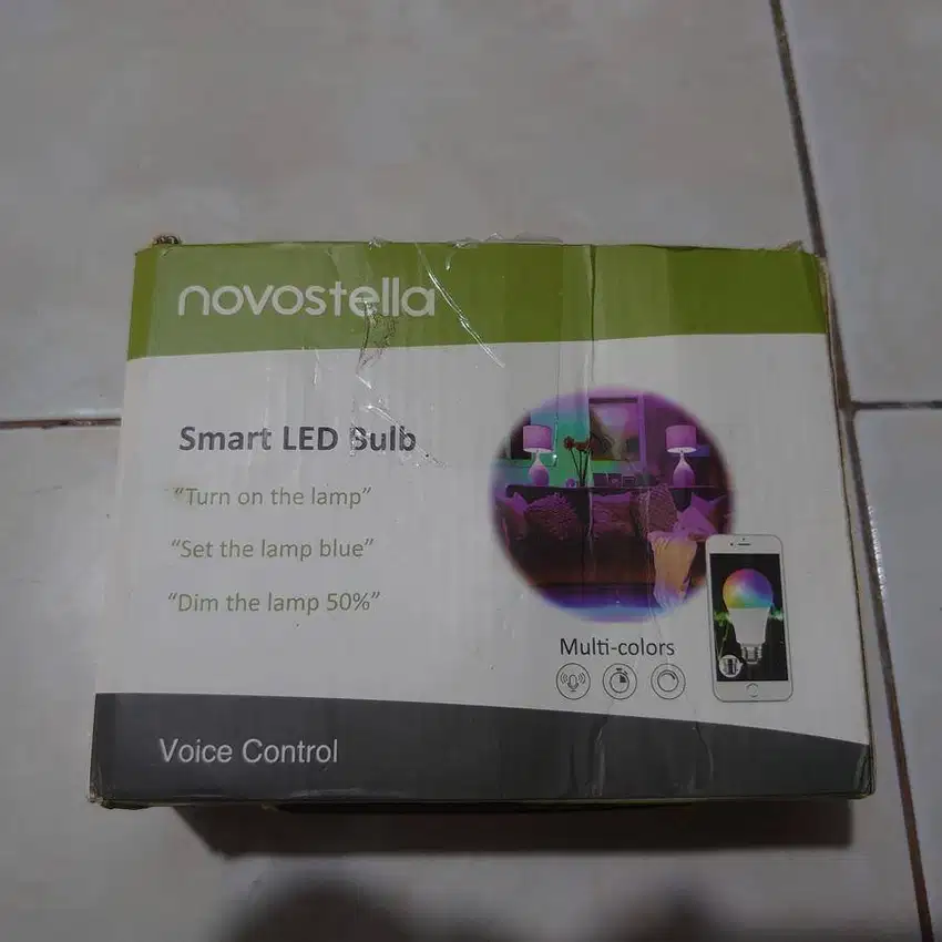 novostella smart led bulb voice control 3pcs