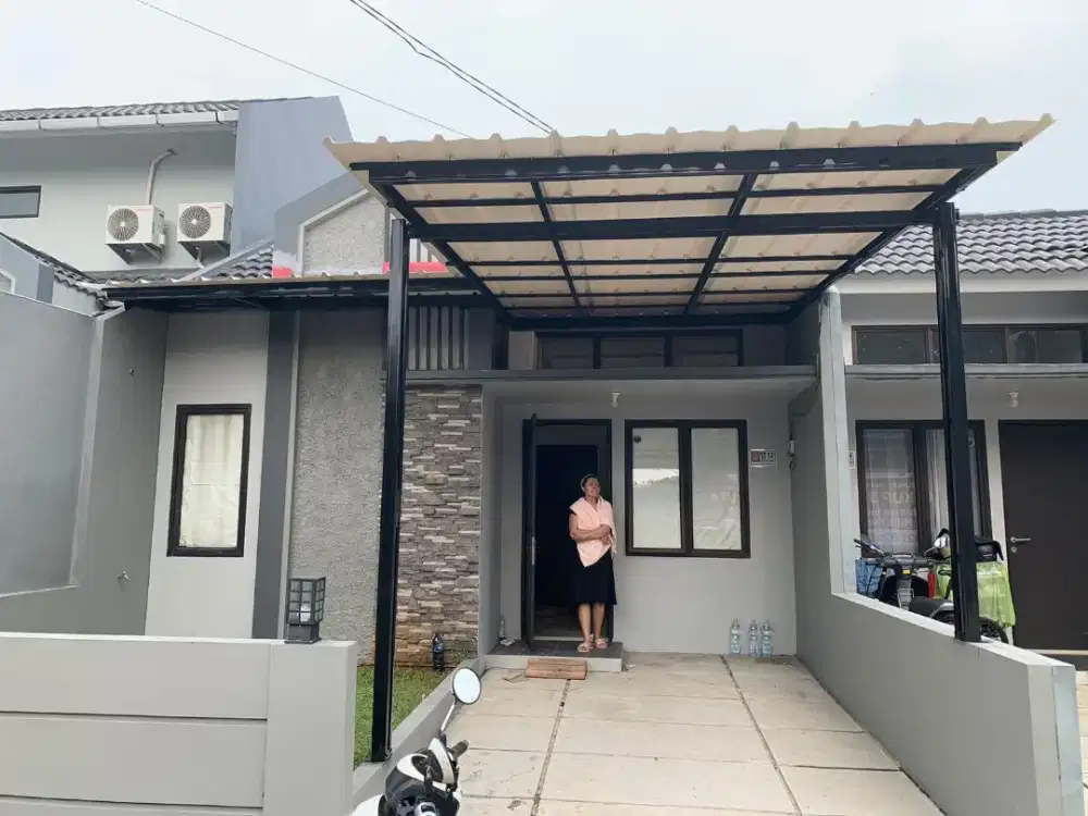 Pemasangan kanopi baja ringan