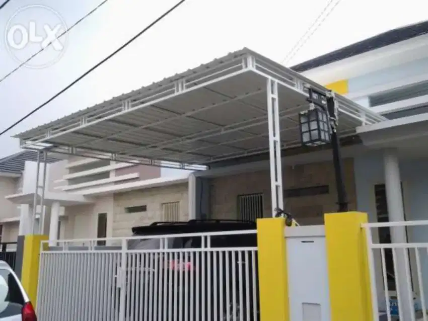 Kanopi minimalis modern