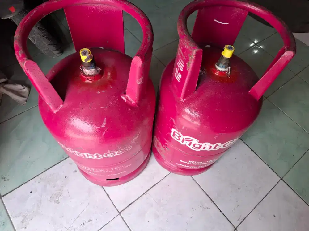 Tabung Gas elpiji Bright 12kg sudah +isi