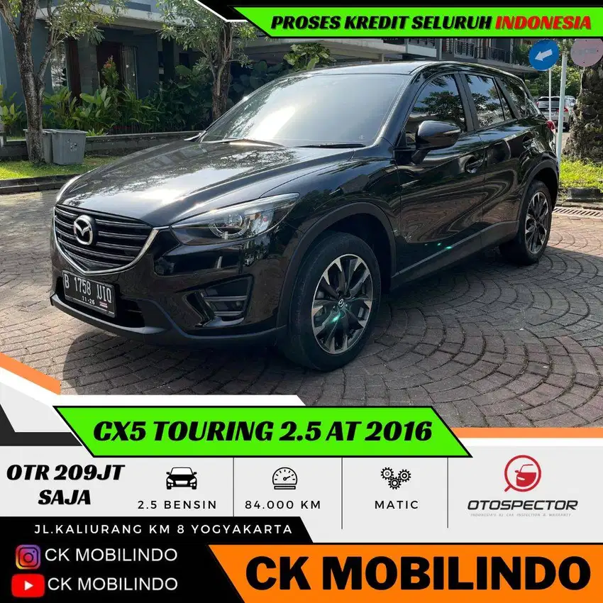 (Dp15jt) Mazda CX5 Touring Matic 2016 ISTIMEWA Bisa Kredit
