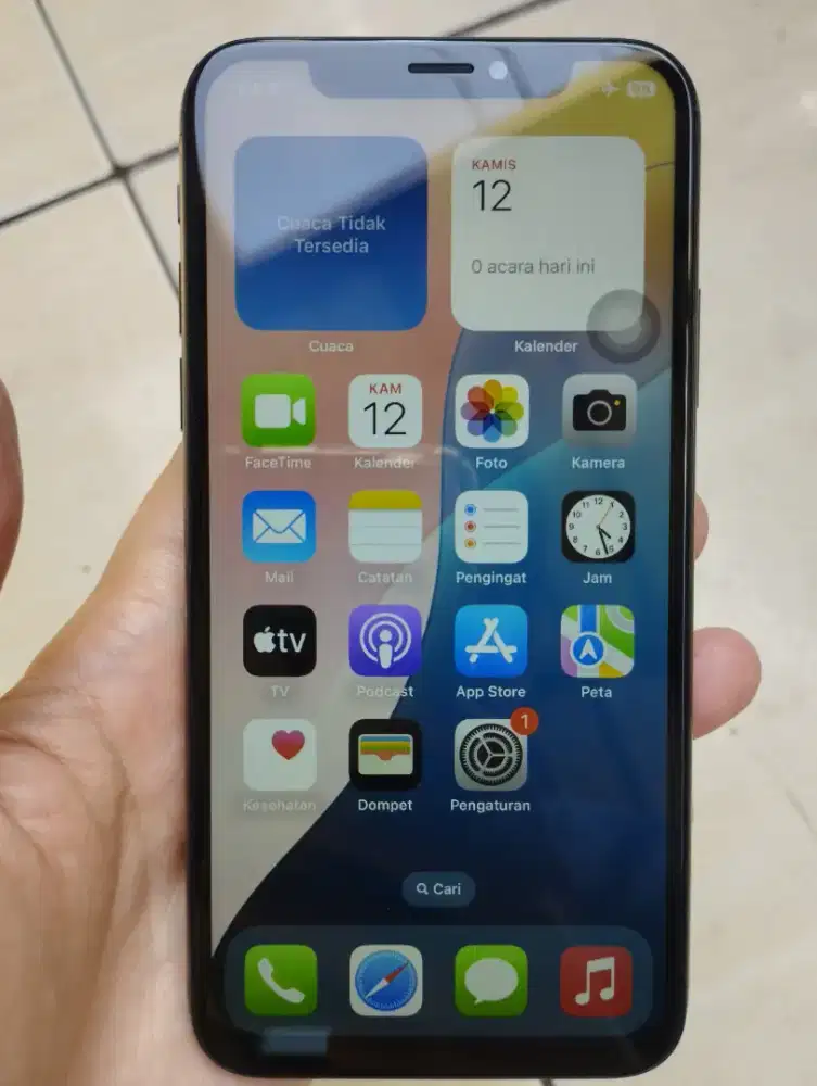 Iphone XS 64GB Wifi Only Icloud Aman True Tone Aman Face ID OFF HP+Kbl
