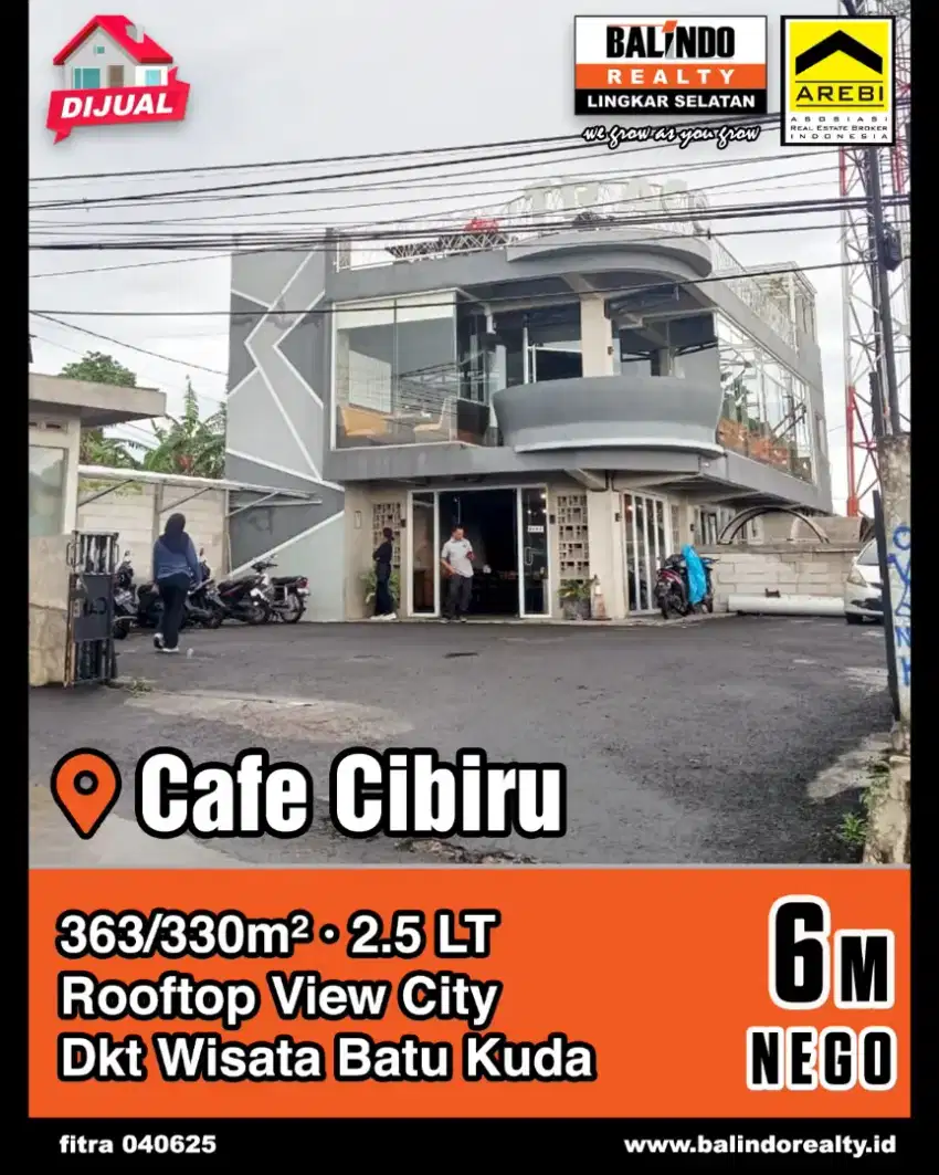 Jual Cepat Cafe Aktif Cibiru Bandung Timur