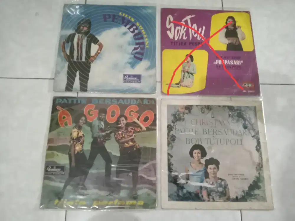 Piringan Hitam (PH) / Vinyl : Lagu Indonesia