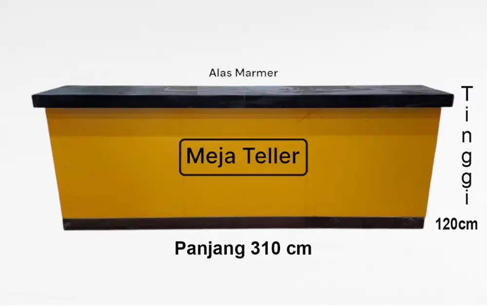 Meja Teller Bekas Bank – Kualitas Premium