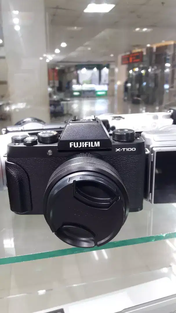Kamera Mirrorless Fujifilm X-T100 Kit 15-45MM Promo - sony canon nikon
