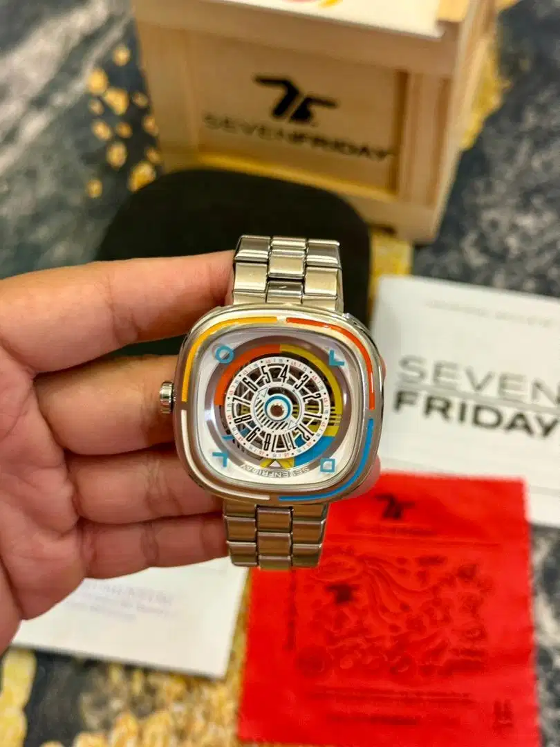 SEVENFRIDAY T1/08 INSPIRED LIMITED All Stainless Steel