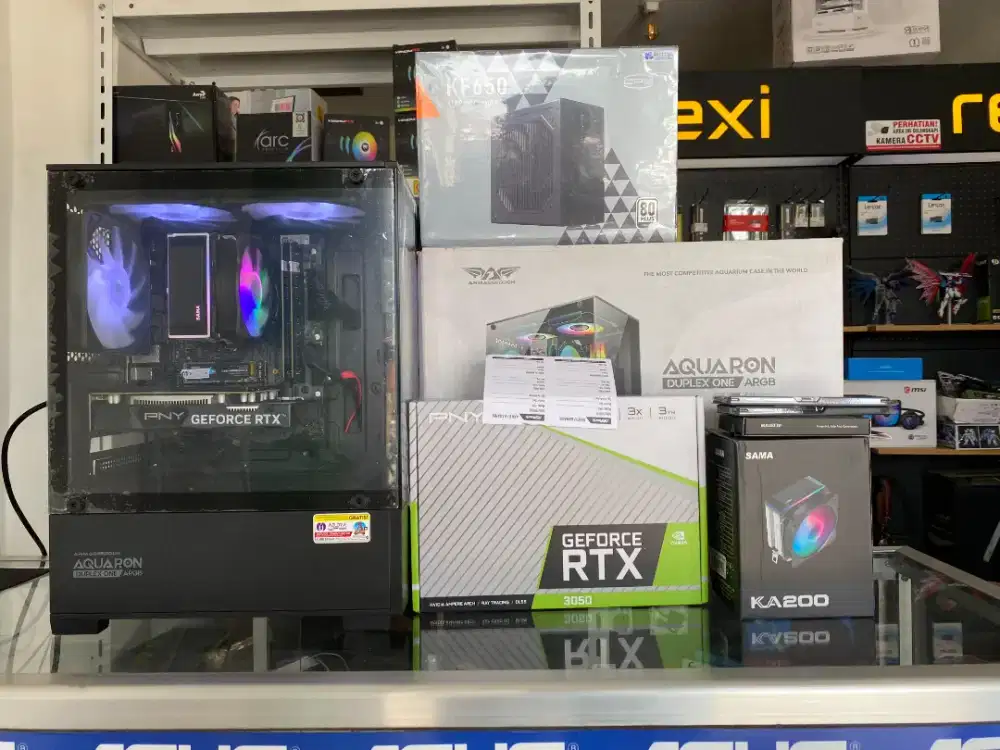 PC GAMING EDITING RENDERING I5 GEN11 | RTX 3050 6GB | RAM 8GB|SSD256GB