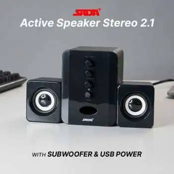 Active Speaker Stereo 2.1 with Subwoofer & USB Power