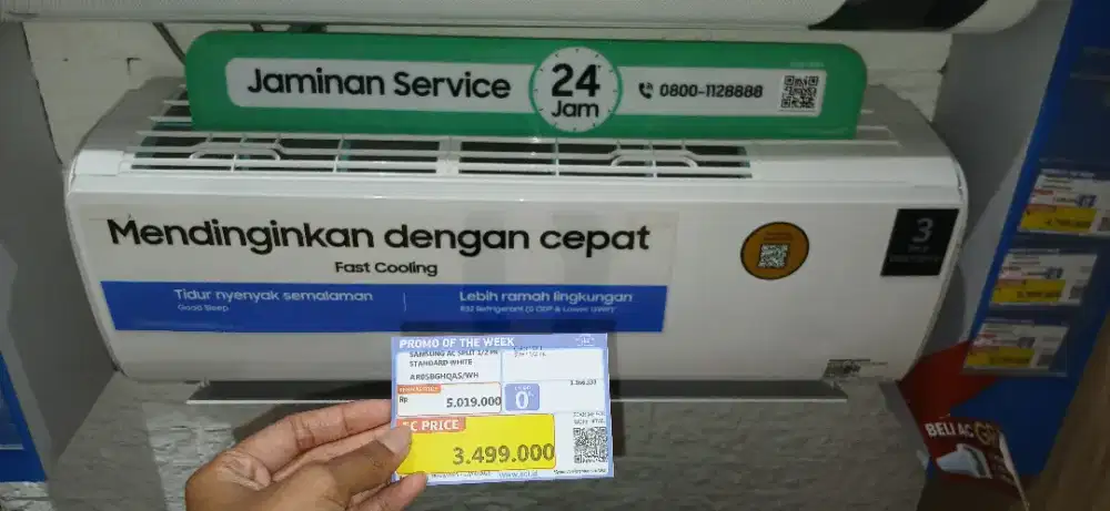 Samsung AC Split 1/2 PK Standard